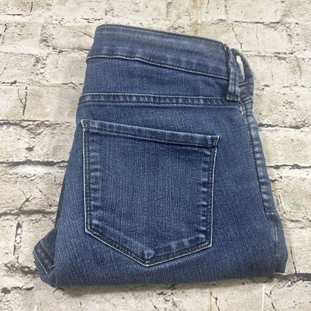 NYDJ Jeans Women’s 00P Blue Dark Wash Alina Convertible Ankle Stretch Pants